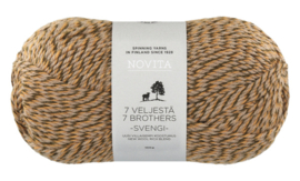 Novita 7 Brothers Veljestä Svengi 8161 - Toffee