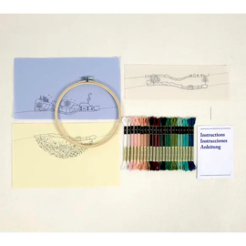 DMC Borduurkit Spring landscape