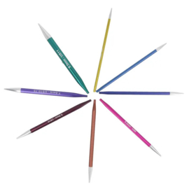KnitPro Zing verwisselbare breipunten set 13cm 3.5-8.0mm