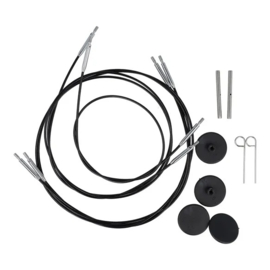 KnitPro Melodies Swivel 360° verwisselbare kabel set 60-100cm