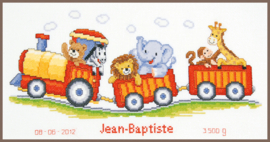 Vervaco Telpakket kit Safaritreintje