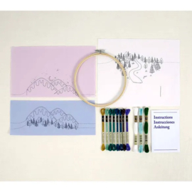 DMC Borduurkit Winter landscape