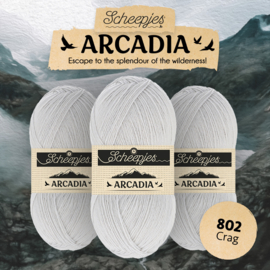 Scheepjes Arcadia Solid 802 - Crag