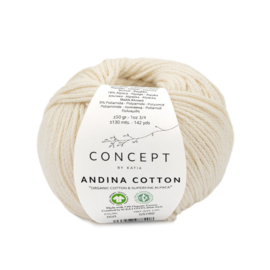 Katia Andina Cotton 50 - Ecru