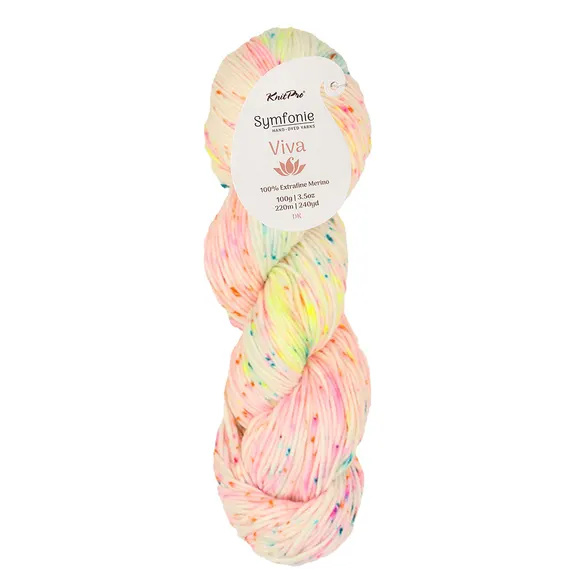 Symfonie Viva variegated - VR1025 Neon Confetti