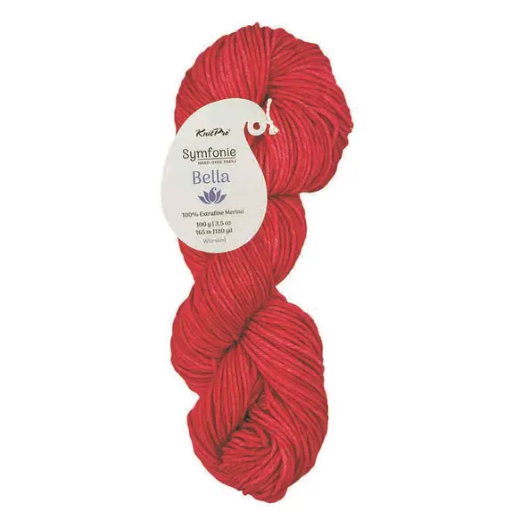 Symfonie Bella Solid - SS4026 Bandana Red