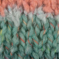 Katia Funk 76 - Water blauw-Kauwgom roze-Mauvé