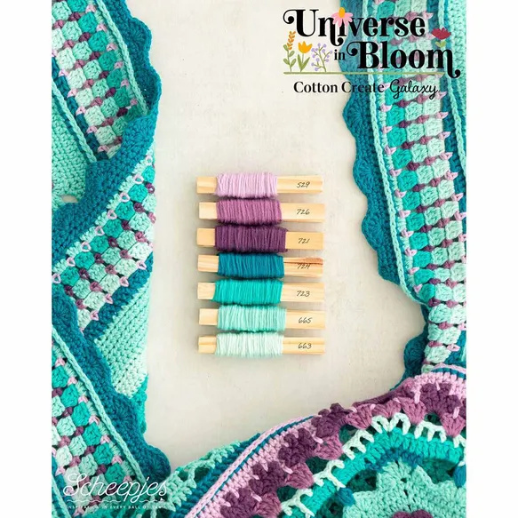 Scheepjes CAL2025 kit Cotton Create - Galaxy