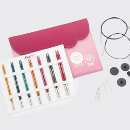 KnitPro Dreamz verwisselbare breipunten 13cm set Midi