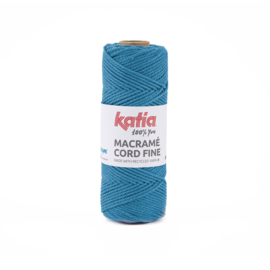 Katia Macramé Cord Fine 210 - Blauw