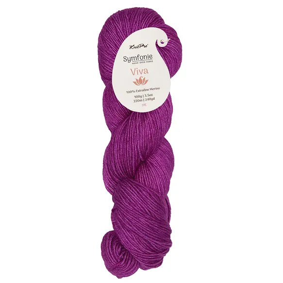 Symfonie Viva solid - SS1026 Purple Fuchsia
