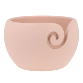 Scheepjes Yarn bowl mangohout roze