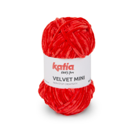 Katia Velvet Mini 211 - Rood