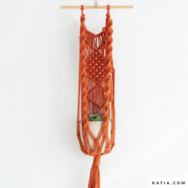 Gratis Macramé patroon Plantenhanger