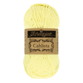 Scheepjes Cahlista 100 - Lemon Chiffon