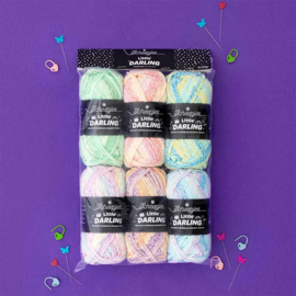 Scheepjes Little Darling Sprinkled Gradient colour pack Sugar Rush