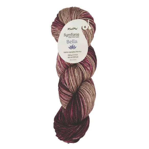 Symfonie Bella variegated - VR4004 Cafe Rose