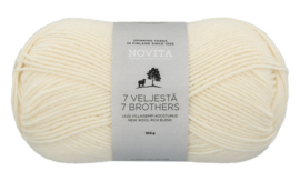 Novita 7 Brothers Veljestä  010 - Off White