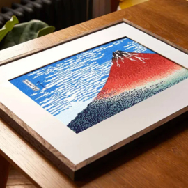 DMC Kruissteek kit The Red Fuji - Masters collectie