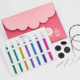 KnitPro Zing verwisselbare breipunten set 13cm 3-5mm Midi