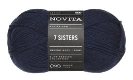 Novita 7 Sisters - 170 Marineblauw