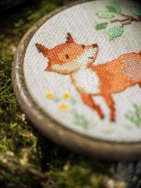 Vervaco Miniatuur kit Bosdieren - set van 3