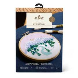 DMC Borduurkit Winter landscape