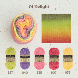 Scheepjes Stone Washed Flow 01 Delight