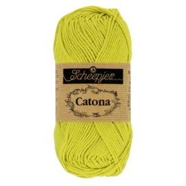 Scheepjes Catona 245 - Green Yellow