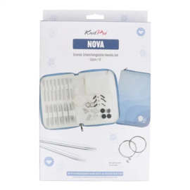 KnitPro Nova verwisselbare breipunten 13cm 3-12mm set Grande