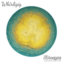 Scheepjes Whirligig 203 - Teal to Yellow