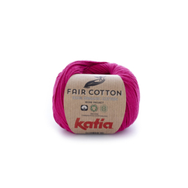 Katia Fair Cotton 32 - Framboos rood