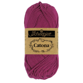 Scheepjes Catona 128 - Tyrian Purple