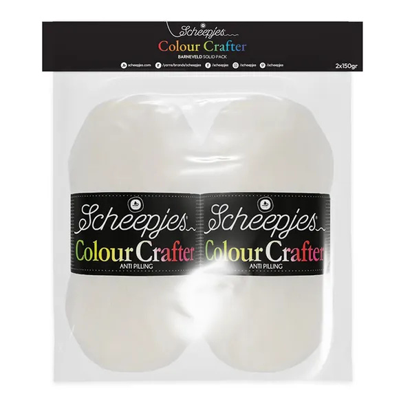 Scheepjes Colour Crafter Solid Pack 2x150g- Barneveld