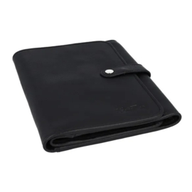 KnitPro Velora Rondbreinaaldenetui leer zwart