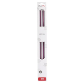 KnitPro Zing Breinaalden met knop 40cm 6.00 mm