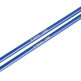 KnitPro Zing Breinaalden met knop 40cm 4.00 mm