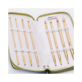 KnitPro Bamboo Tunische haaknaaldenset 3.50-8.00mm