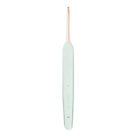 KnitPro Vybe Haaknaald aluminium 3.50mm roségoud