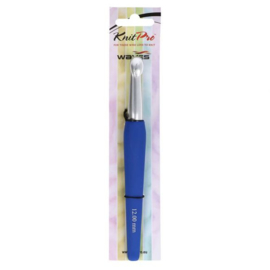 KnitPro Waves Haaknaald softgrip 12.00mm - Bluebell