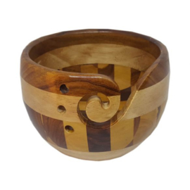 Scheepjes Yarn bowl multi hout 14x9cm