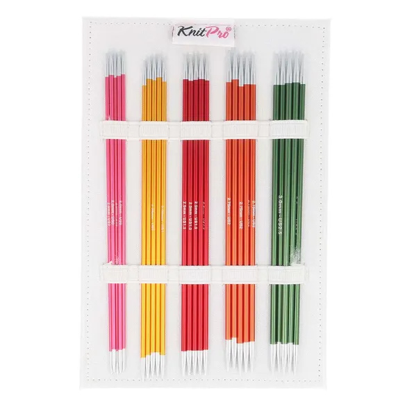 KnitPro Zing sokkennaaldenset 15cm 2-4mm Deluxe