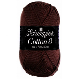 Scheepjes Cotton 8 657 - Bruin