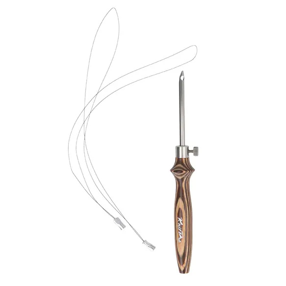 KnitPro Punch needle set Earthy Wood