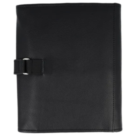 KnitPro Velora Rondbreinaaldenetui leer zwart