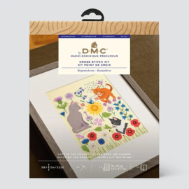 DMC Kruissteek kit Cats in the fields