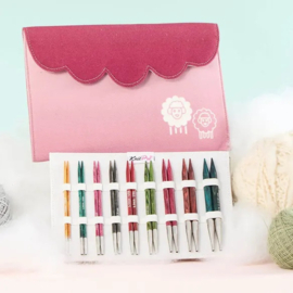 KnitPro Dreamz Speciaal verwisselbare breipunten 10cm set Deluxe