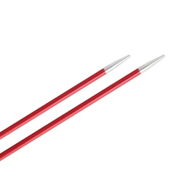 KnitPro Zing Breinaalden met knop 40cm 2.50 mm