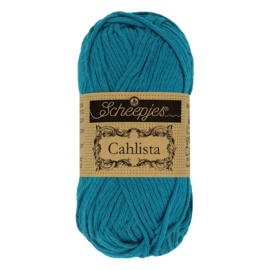 Scheepjes Cahlista 400 - Petrol Blue