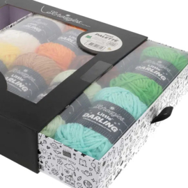 Scheepjes Little Darling colour pack 8x25g - Pond Palet